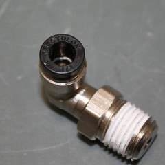 (10) Parker 90° Swivel Elbows, 1/4″ Tube x 1/4″ NPTF Pipe, PrestoLok Fitting