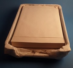 Vtg 1980s Eldon Office Products Memo Notes Pad Holder 1979 Color: Ebony☆NEW!☆