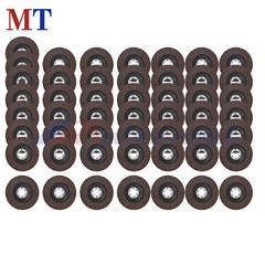 50 Pack High Premium Zirconia Flap Disc 4-1/2″ × 7/8″ Sanding Grinding 40 Grit