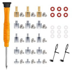 M.2 SSD Screws Kit，48PCS NVMe Screws Standoffs for ASUS MSI Gigabyte, ASUS Fa…