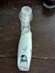 Mouthpiece & Trach-oscillatory positive expiratory pressure device by Aerobika