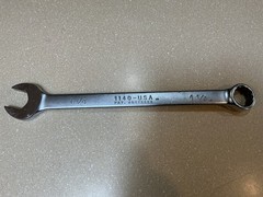 1-1/4” combination wrench, Wright Tools USA