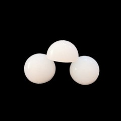 White Solid Silicone Rubber Half Ball Mold Stripping Hemisphere High Temperature