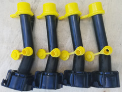 Set of 4 Blitz Gas Can Spouts With Vents – See description for part numbers