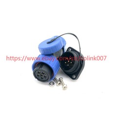 2 3 4 5 6 7 8 9 10 12Pin, SP21 Frank Panel IP68 Waterproof Plug Socket Connector