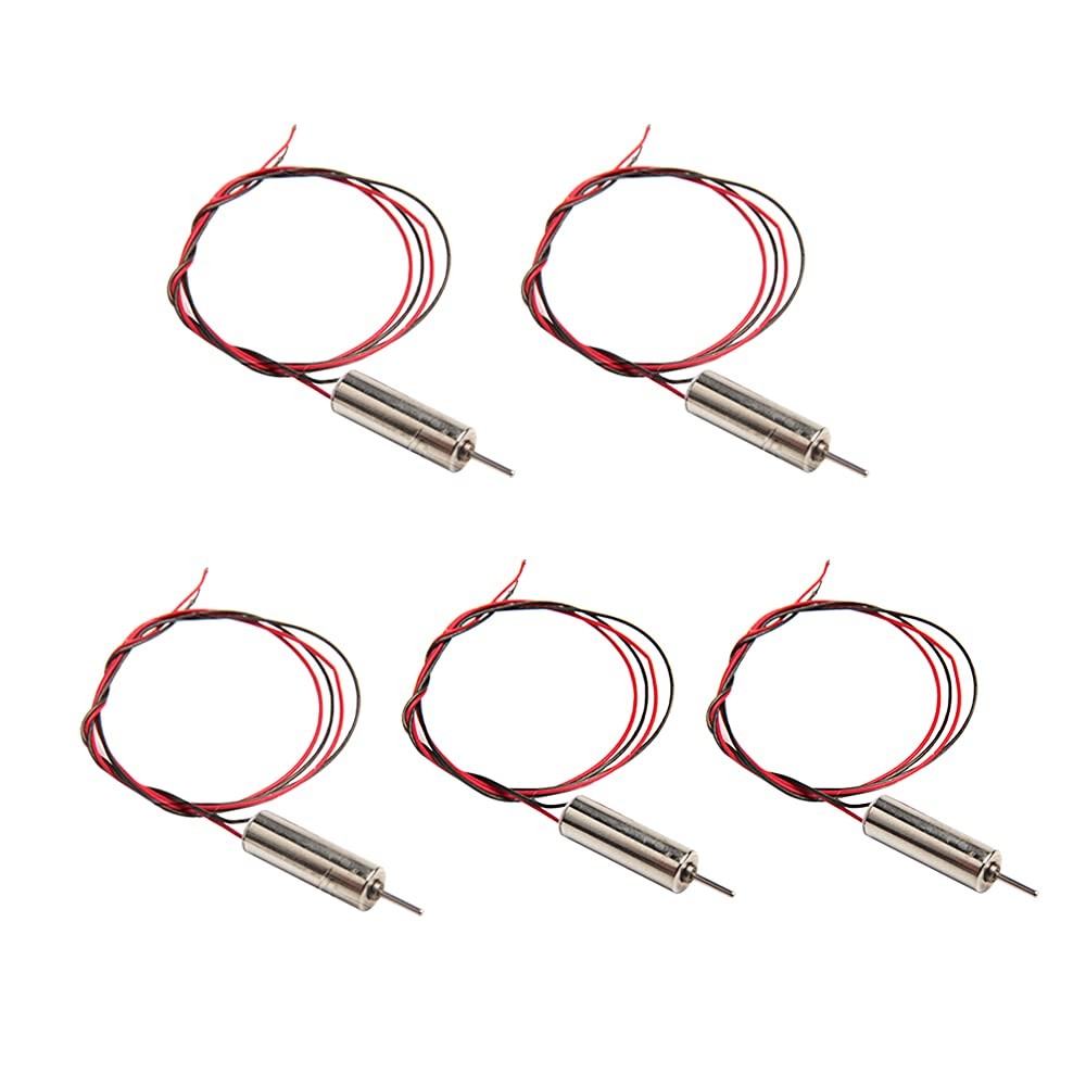 5Pcs 4Mm Mini Micro DC 3V 60000RPM High Speed Hollow Cup Coreless Motor RC Drone