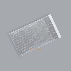 1000 PCS Small Bubble Bags 2.5″ x 3″ Inches_65 x 80+20mm Clear Packing Pouches