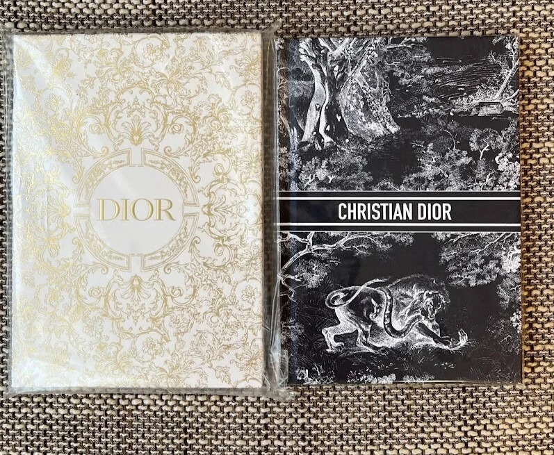 Christian Dior Notebook a set of 2 NEW Authentic Journal novelty