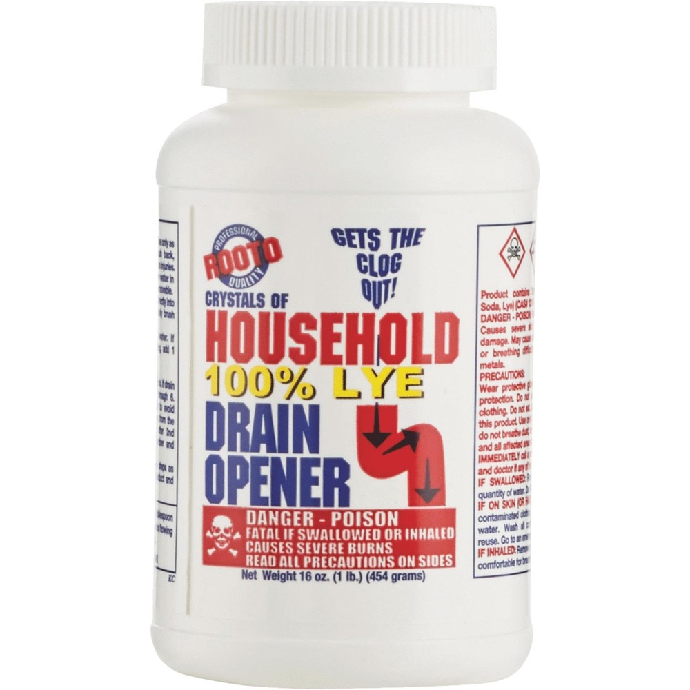 Rooto ROOTO-1030-1lb 1030 1 Lb. Drain Opener 1 Lb., No Color