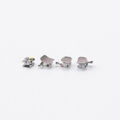 Easyinsmile Dental Orthodontic MINI Metal Brackets Roth/MBT 022 Hook 345 Braces