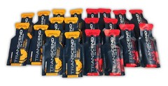 Transcend Glucose Energy Gels for Diabetes – Mixed Flavors, Orange & Strawberry