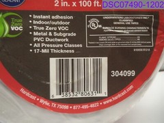Qty = 2: Hardcast Foil-Grip Rolled Mastic Sealant 2″ x 100′ Rolls P/N 304099