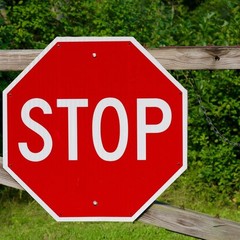 Reflective Octagon STOP Sign, Rust-Proof, 0.08″ Aluminum / 0.12″ Plastic