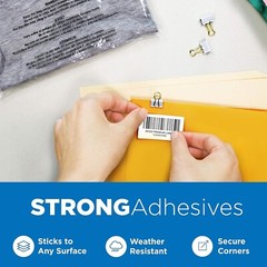 Direct Thermal Labels for Barcodes – 2.25″ x 1.25″ – 12 Rolls, 1000 Labels/Roll
