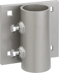Dock Brackets Hardware Stationary Dock Side Leg Pipe Holder,Heavy Duty Dock Post