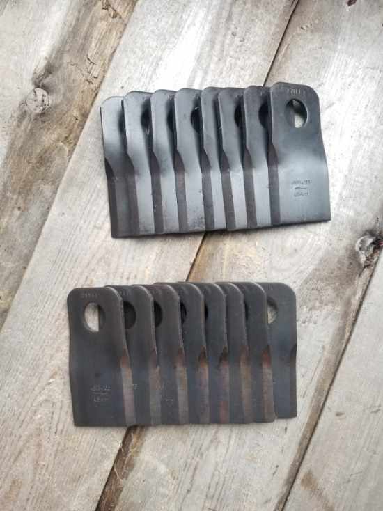 H7230/H7330 NEW HOLLAND DISC MOWER BLADES – OEM PART NUMBER 48054133 & 48054136
