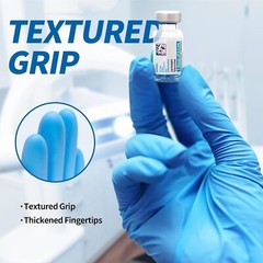 1000 Medical Vinyl Exam Disposable Gloves, Latex & Powder Free,Food Grade