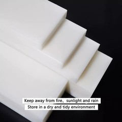 HDPE Block WhitePE Polyethylene Rectangular Solid Plastic Tapping（2″ x 12″ x 3″）