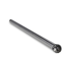 BHA Long Tungsten Carbide Burr Rotary File, Double Cut – 6 inch x 1/4 inch Shank