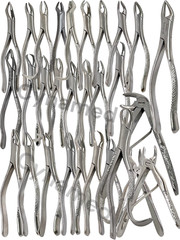 New Dental Extracting Forceps Oral Surgery Tooth Extractions Dental Instruments