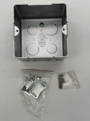 Leviton PFGF1-BN Pop-Up Floor Box TR GFCI 15A 125V Brushed Nickel Self-Test