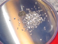 10 Grams Jewelry Manufacturing 60/40 Silver Solder Chips 1/8 Inch Disc & Bits