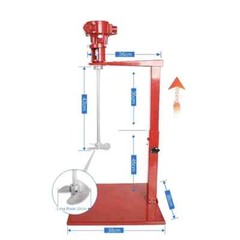 DS3-5S Pneumatic Paint Mixer 20L Handheld Liquid Mixer Lifting 2600r/min