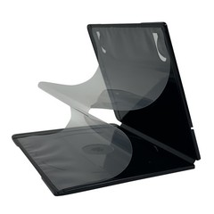25 PREMIUM SLIM GLOSSY Black 4K Blu-Ray Single Cases 7MM & 100 OPP Bags