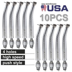 USA Dental High Speed Handpiece with 4 Hole Swivel Quick Coupling Fit KaV GB4