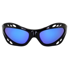3 Pair Birdz Seahawk Polarized Jet Ski Sunglasses Smoke Blue & Red Mirror Lens