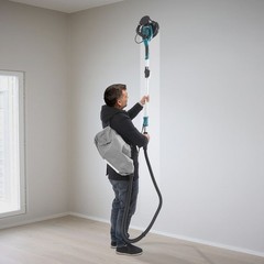 Electric Ceiling Wall Sander Variable Speed Dustless Drywall Sander 850W Sanding