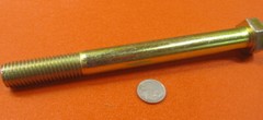 Cap Screw Bolt, PT, GRADE 8 Yellow Zinc Chromate 3/4″-10 x 7.50″ Length, 2 Pc