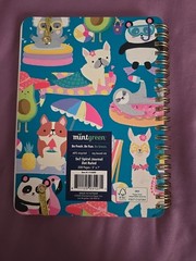 Mintgreen Journal 5×7 Spiral Notebook 200 Pages New Koala Dog Panda B46