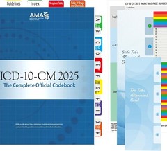 Index Tabs for ICD-10-CM 2025 The Complete Official Codebook – Easy Navigatio…