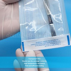 200 3.5″ x 10″ Self-ing Sterilization Pouches for Autoclave SA