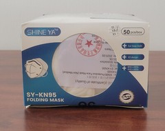50 / 100 Pcs White KN95 Protective 5 Layer Disposable Face Mask Mouth Nose Cover