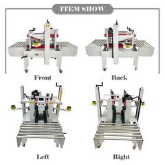 110V Auto Foam Box Side Sealing Machine Insulated Cooler Boxes Tape Sealer
