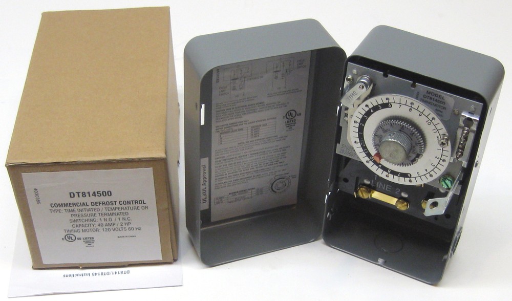 DT814500 Refrigeration Defrost Timer for Paragon 120 V.