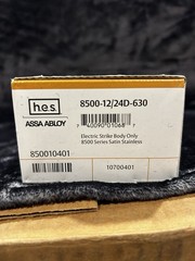 HES 8500 630 Series 8500 Dual Voltage 12/24 VDC/VAC Electric Strike Body New