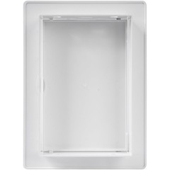 White Access Panel For Drywall ABS Plastic Square Wall Ceiling 4×6 Inch HVAC