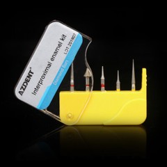 AZDENT 20packs Dental Interproximal Enamel Orthodontic High Speed Diamond Burs