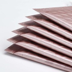 Mix Your Color 50 Matte Metallic Bubble Padded Envelopes Poly Mailers #2 8.5×12