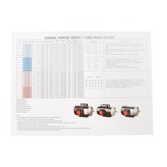 2HP 115/230V General Purpose Motor 3450RPM Electric Motor 56C Single Phase New