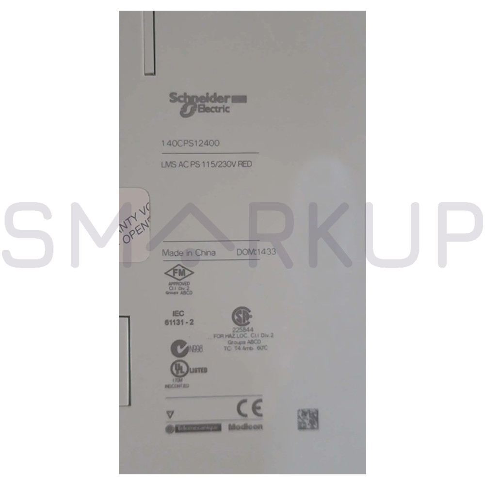 Used & Tested SCHNEIDER 140 CPS12400 Power Supply Module