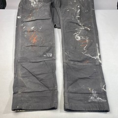 Carhartt Rugged Flex Relaxed Fit Canvas Bib Overall DISTRESSED! 102987 32×34
