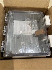Integra H12104HCFLL Wall Mount Enclosure, Premium Series 12″x10″x4″ Clear NEW
