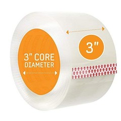 Tape King Clear Packing Tape 3 Inch Wide (2.7mil Thick) – 60 Yards Per Refill…