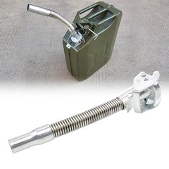 RYANSTAR RACING Jerry Can Spout LongNose Flexible Can Steel Pipe Oil Pourer