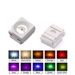1210 (3528) Light PLCC-2 SMD SMT LED Diodes Ultra Bright White Red Blue Pink