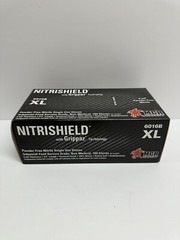 MCR Safety 6 Mil Nitrile Disposable Gloves 6016BXL 100 Pack Full Texture Grip